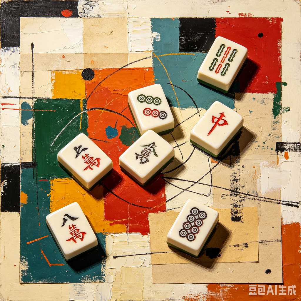 custom logo printed mahjong tiles